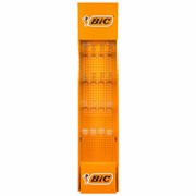 Стойка напольная для размещения товара BIC, 154,5х40х30 см, 15 крючков, БЕЗ НАПОЛНЕНИЯ, 934970 101010505606