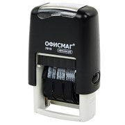 Датер-мини ОФИСМАГ, месяц цифрами, оттиск 22х4 мм, "Printer 7810 BANK", 271926 101010271926