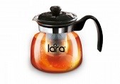Заварочный чайник LARA LR06-08 (750 мл, стальной съемный фильтр)