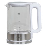 Чайник JVC JK-KE 1520 white (1,7 л, стекло)
