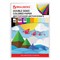 Цветная бумага А4 ТОНИРОВАННАЯ В МАССЕ, 100 листов 10 цветов, склейка, 80 г/м2, BRAUBERG, 210х297 мм, 124715 - фото 10002145