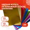 Цветная фольга А4 АЛЮМИНИЕВАЯ НА БУМАЖНОЙ ОСНОВЕ, 10 листов 10 цветов, ОСТРОВ СОКРОВИЩ, 210х297 мм, 111960 - фото 10002746