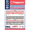 Мешок для пылесоса (пылесборник) синтетический TOPPERR BS20, BOSCH, SIEMENS, КОМПЛЕКТ 4 шт., 1401 - фото 10114368