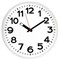 Часы настенные TROYKATIME (TROYKA) 78771783, круг, белые, белая рамка, 30,5х30,5х3,5 см - фото 10115813