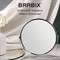 Зеркало настольное BRABIX, круглое, диаметр 17 см, двустороннее, с увеличением, рамка из нержавеющей стали, 607421 - фото 10115996