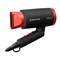 Фен BRAYER BR3040RD, 1400 Вт, 2 скорости, 1 температурный режим, складная ручка, черный/красный - фото 10116422