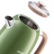 Чайник KITFORT КТ-6110, 1,7 л, 2200 Вт, закрытый нагревательный элемент, сталь, зеленый/бежевый - фото 10118287