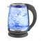 Чайник BRAYER BR1044, 2 л, 2200 Вт, закрытый нагревательный элемент, стекло, серый - фото 10118437