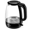Чайник BRAYER BR1030, 1,7 л, 2200 Вт, закрытый нагревательный элемент, стекло, черный - фото 10118488