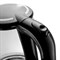 Чайник BRAYER BR1030, 1,7 л, 2200 Вт, закрытый нагревательный элемент, стекло, черный - фото 10118489