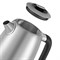 Чайник KITFORT КТ-6121-5, 1,7 л, 2200 Вт, закрытый нагревательный элемент, LED-дисплей, ТЕРМОРЕГУЛЯТОР, сталь, серебро - фото 10118643