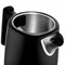 Чайник BRAYER BR1017, 1,7 л, 2200 Вт, закрытый нагревательный элемент, сталь, черный - фото 10118674