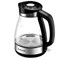 Чайник BRAYER BR1048, 1,7л, 2200 Вт, закрытый нагревательный элемент, стекло, черный - фото 10118774