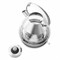 Чайник KITFORT КТ-678, 1,7 л, 2200 Вт, закрытый нагревательный элемент, стекло, серебристый - фото 10118784