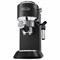 Кофеварка рожковая DELONGHI Dedica EC685.BK, 1350 Вт, объем 1,1 л, ручной капучинатор, черная - фото 10122240