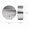 Диспенсер для туалетной бумаги LAIMA PROFESSIONAL INOX, (Система T1) БОЛЬШОЙ, нержавеющая сталь, матовый, 605700 - фото 10695009
