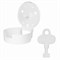 Диспенсер для туалетной бумаги LAIMA PROFESSIONAL ORIGINAL (Система T1), БОЛЬШОЙ, белый, ABS-пластик, 605768 - фото 10695024