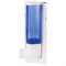 Дозатор для жидкого мыла LAIMA, НАЛИВНОЙ, 0,38 л., белый (тонированный), ABS-пластик, 603921 - фото 10696793