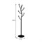 Вешалка-стойка "Дерево", 1,81 м, диск 37,5 см, 15 крючков, металл, черная, ВНП 211 Ч - фото 10721763