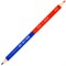 Карандаш двухцветный утолщённый KOH-I-NOOR, 1 шт., красно-синий, грифель 3,8 мм, картонная упаковка, 34230EG006KS - фото 10725210