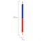Карандаш двухцветный утолщённый KOH-I-NOOR, 1 шт., красно-синий, грифель 3,8 мм, картонная упаковка, 34230EG006KS - фото 10725214