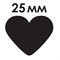 Дырокол фигурный "Сердце", диаметр вырезной фигуры 25 мм, ОСТРОВ СОКРОВИЩ, 227160 - фото 11384014