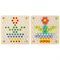 Сортер-мозаика с деревянный шариками, развивающий, 3 в 1, по методу Монтессори, BRAUBERG KIDS, 665247 - фото 11386024