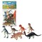Набор фигурок "В мире животных", "Динозавры", 6 шт., 10 см, 1TOY, Т50484 - фото 11386635