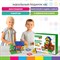 Магнитный конструктор MAGNETIC BUILD BLOCKS-39 "Построй дом", 39 деталей, BRAUBERG KIDS, 663849 - фото 11386907