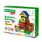 Магнитный конструктор MAGNETIC BUILD BLOCKS-39 "Построй дом", 39 деталей, BRAUBERG KIDS, 663849 - фото 11386908