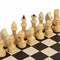 Шахматы обиходные, деревянные, лакированные, глянцевые, доска 29х29 см, ЗОЛОТАЯ СКАЗКА, 665362 - фото 11387209
