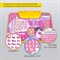 Комплект детской мебели розовый ПРИНЦЕССА: стол + стул, пенал, BRAUBERG NIKA KIDS, 532635 - фото 11388548