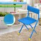 Комплект детской мебели голубой КОСМОС: стол + стул, пенал, BRAUBERG NIKA KIDS, 532634 - фото 11388572