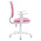 Кресло детское BRABIX "Fancy MG-201W", с подлокотниками, пластик белый, розовое, 532409, MG-201W_532409 - фото 11388745