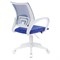 Кресло BRABIX "Fly MG-396W", с подлокотниками, пластик белый, сетка, темно-синее с рисунком "Space", 532405, MG-396W_532405 - фото 11388776