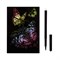Гравюра с эффектом голографии малая "Красивые бабочки", 10х15 см, основа, штихель, LORI, Гр-226 - фото 11389190