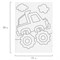 Набор для творчества "Картина из цветного песка", "Транспорт", 2 самоклеящиеся основы 20х15 см, 662367 - фото 11389227
