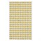 Стразы самоклеящиеся "Круглые", цвет золото, 6 мм, 247 шт., на подложке, ОСТРОВ СОКРОВИЩ, 661570 - фото 11389473