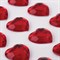 Стразы самоклеящиеся "Сердце", красные, 16 мм, 18 шт., на подложке, ОСТРОВ СОКРОВИЩ, 661579 - фото 11389507