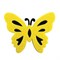 Наклейки из фетра "Бабочки", двухцветные, 6 шт., ассорти, ОСТРОВ СОКРОВИЩ, 661492 - фото 11389820