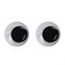 Глазки для творчества пришивные, вращающиеся, черно-белые, 15 мм, 20 шт., ОСТРОВ СОКРОВИЩ, 661383 - фото 11389933