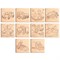 Заготовки деревянные для выжигания "Транспорт", 5 шт., 10 рисунков, 15х15 см, BRAUBERG HOBBY, 665305 - фото 11390801