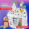 Картонный игровой развивающий Домик-раскраска "Новогодний", высота 130 см, BRAUBERG kids, 880365 - фото 11391883