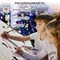 Картонный игровой развивающий Домик-раскраска "Новогодний", высота 130 см, BRAUBERG kids, 880365 - фото 11391887