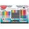 Набор для творчества MAPED "Colouring Set", 10 фломастеров, 10 капиллярных ручек, 12 двусторонних цветных карандашей, точилка, 897417 - фото 11391965