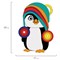 Набор для творчества "Аппликация из фетра", "Пингвинчик", основа 20х15 см, ЮНЛАНДИЯ, 662389 - фото 11392291
