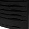 Бокс с 5 выдвижными лотками, корпус чёрный, лотки черные, 235х300х355 мм, BRAUBERG "Office-Expert", 238043 - фото 11402405