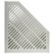 Лоток вертикальный для бумаг BRAUBERG "Office-Expert", 90 мм, сетчатый, сборный, серый, 238020 - фото 11402443