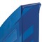 Лоток вертикальный для бумаг BRAUBERG "Office style", 245х90х285 мм, тонированный синий, 237282 - фото 11402460