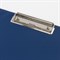 Папка-планшет BRAUBERG, А4 (340х240 мм), с прижимом и крышкой, картон/ПВХ, РОССИЯ, синяя, 221489 - фото 11405942